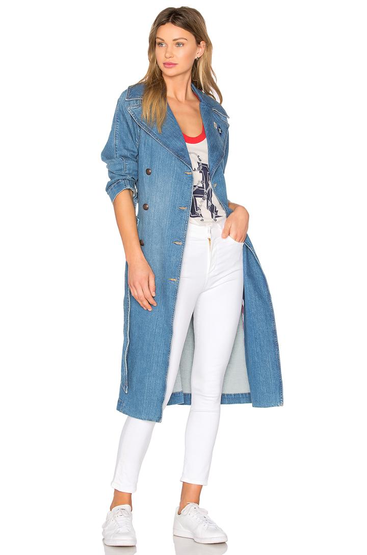 Tommy X Gigi Drapey Trench