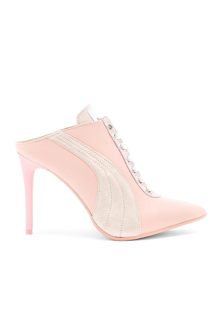 Lace Up Mule