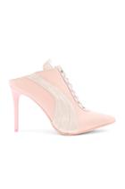 Lace Up Mule