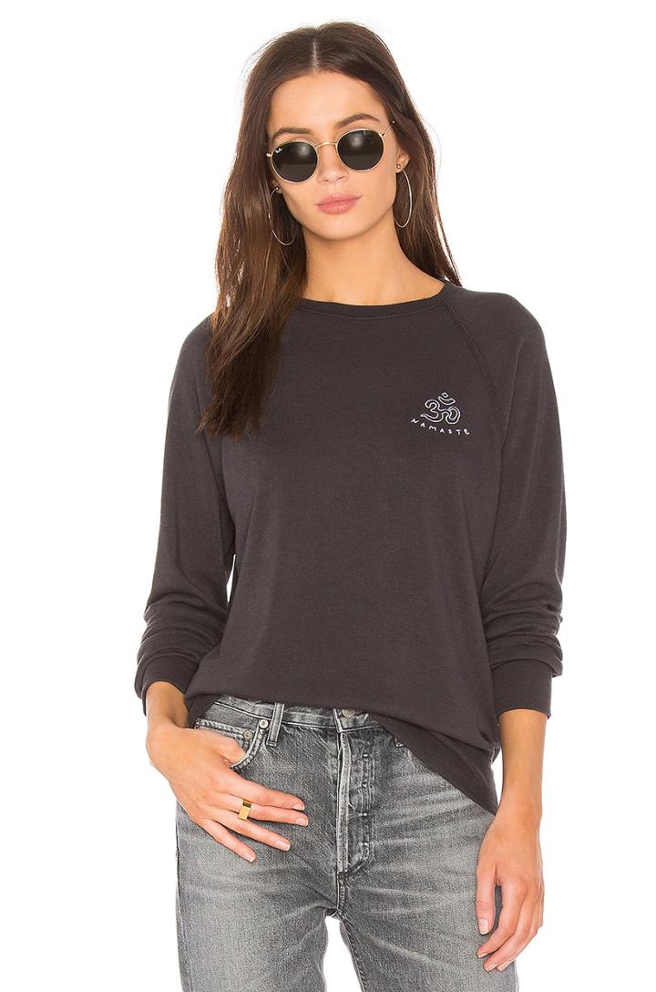 Om Namaste Old School Sweatshirt