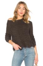 Distressed Scallop Sweater