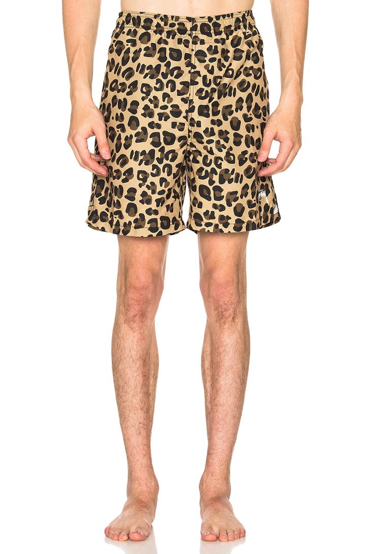 Leopard Water Short