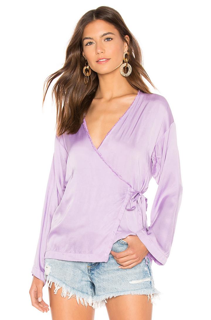 Poet Wrap Top
