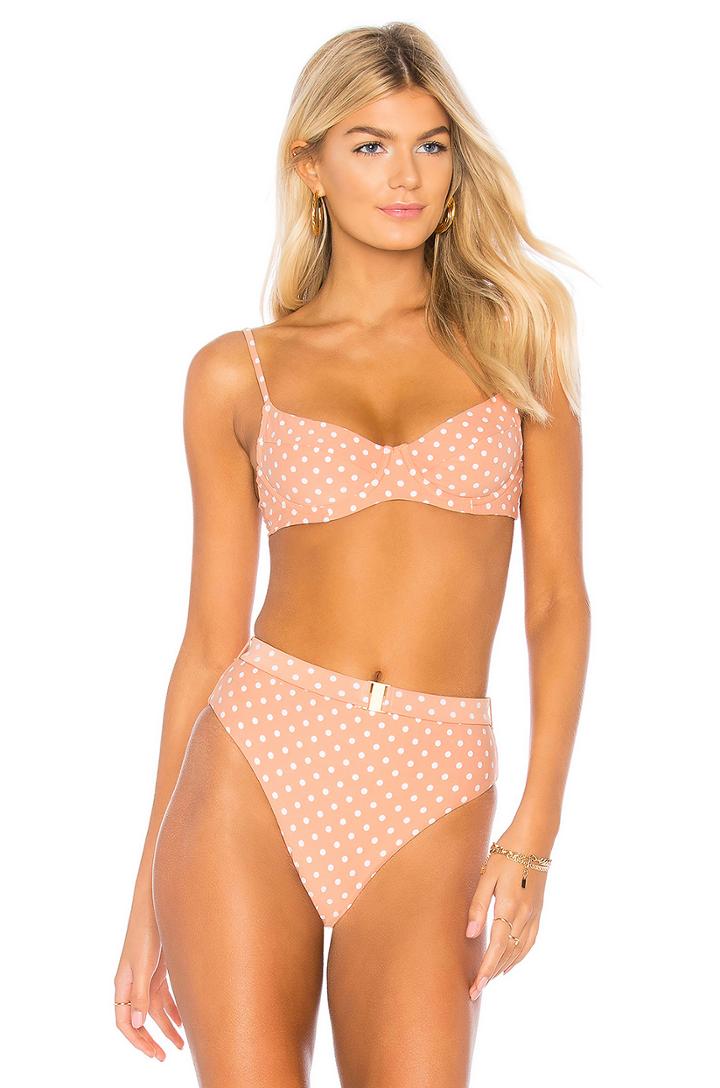 X Weworewhat Lydia Bikini Top