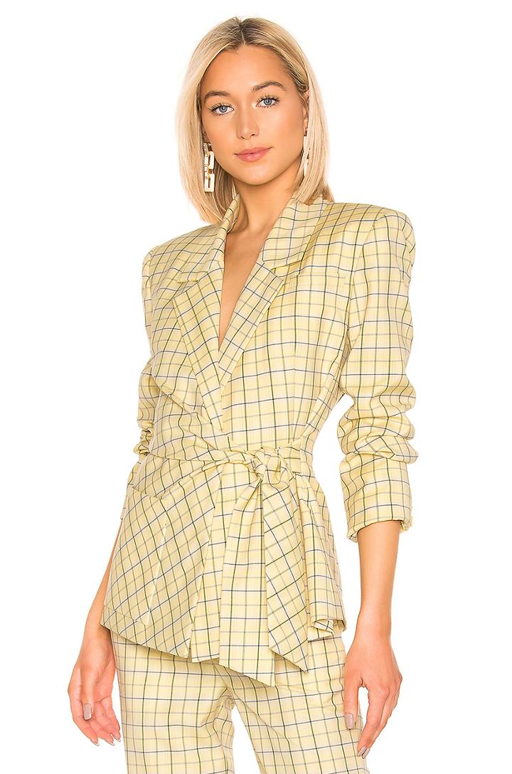 Marvel Plaid Wrap Jacket