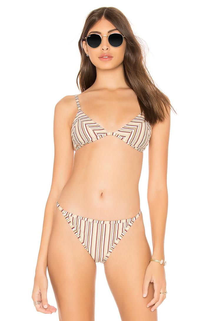 X Revolve Sandstone Bikini Top