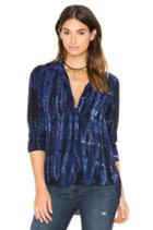 Tie Dye Pocket Button Down