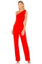 One Shoulder Knot Jumpsuit
