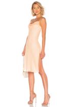 Cowl Neck Dress With Slits