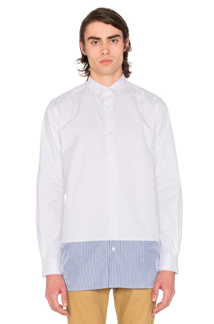 Cropped Button Down