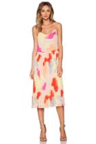 Crystal Pleat Midi Dress