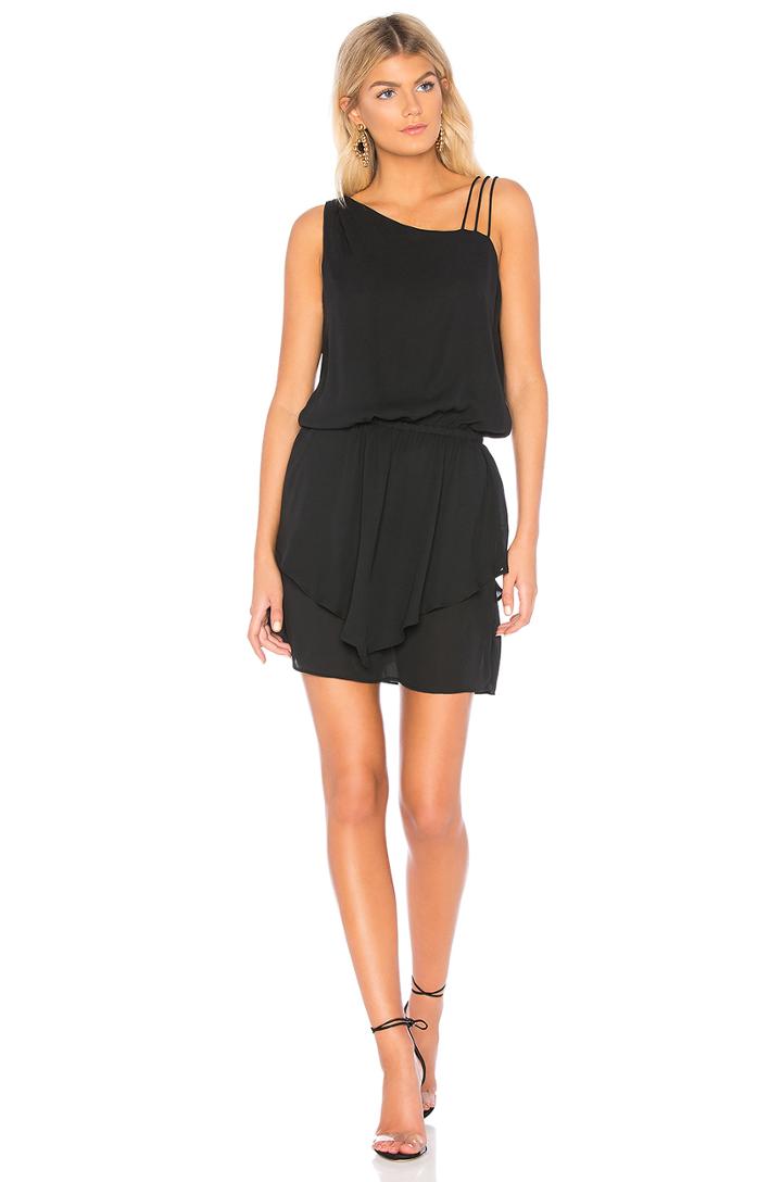 Asymmetrical Layered Mini Dress