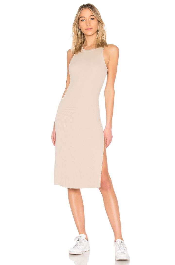 Melbourne Tank Midi Dress With Slit