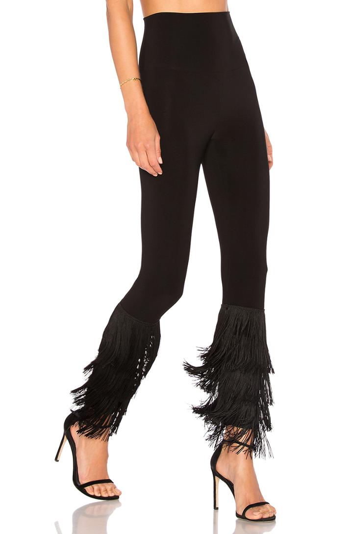 Fringe Hem Legging