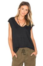 V-neck Tee With Strings