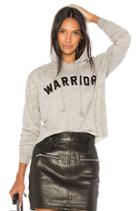 Warrior Arch Crop Hoodie