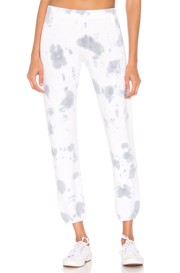 Elastic Waist Cloud Tie Dye Sweats