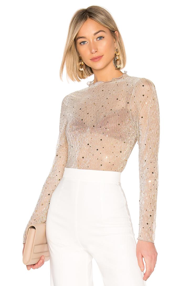 Gracie Sheer Star Top