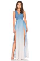 X Revolve Caribbean Ombre Maxi Dress