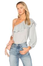 Bergamot Cuff Ruffle Top