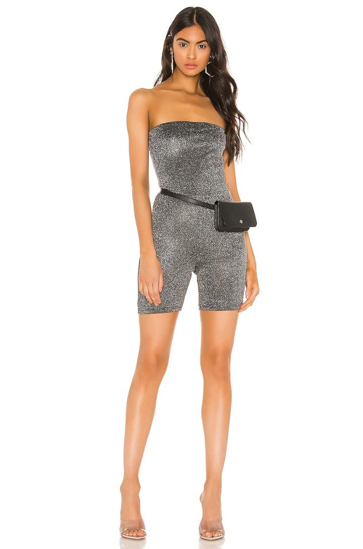 Susan Strapless Romper