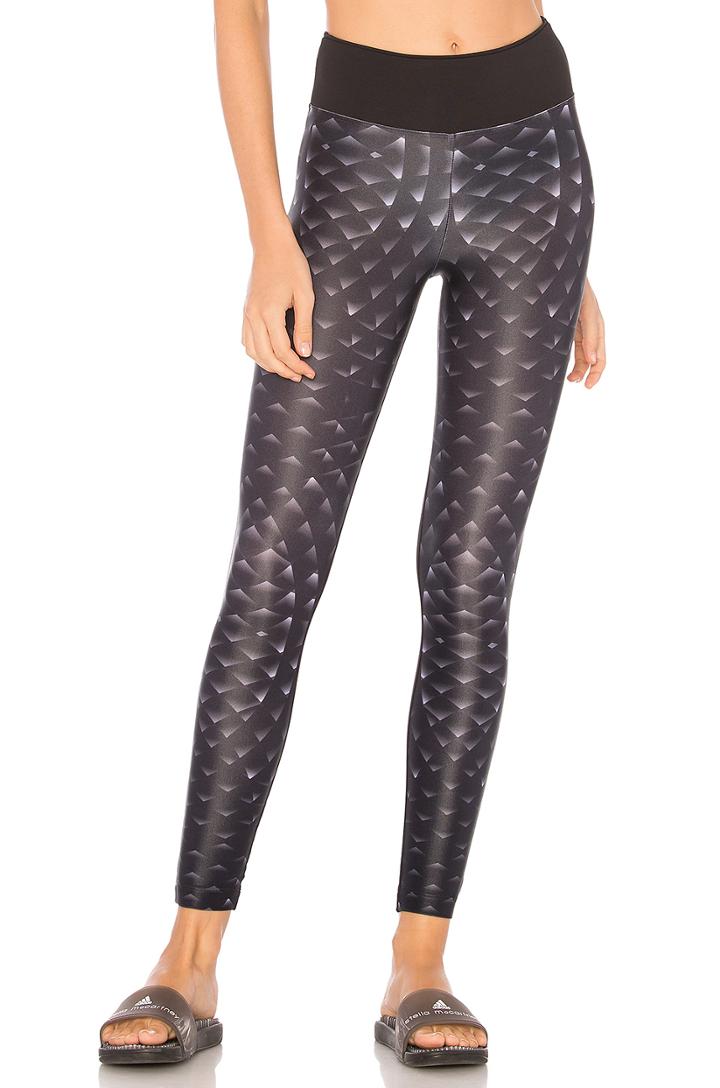 Emulate Legging In Cyber Snake & Black