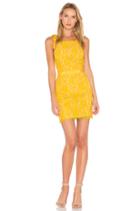 Tied Strap Lace Mini Dress
