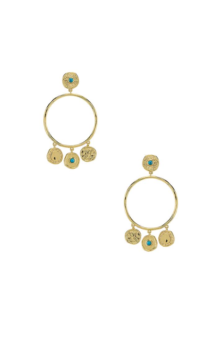 Cruz Coin Drop Hoops