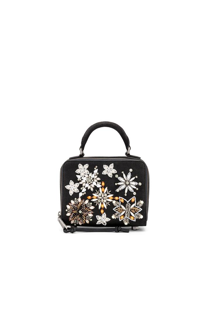 Nubuck Box Crossbody
