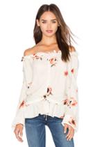 Ruffle Collar Blouse