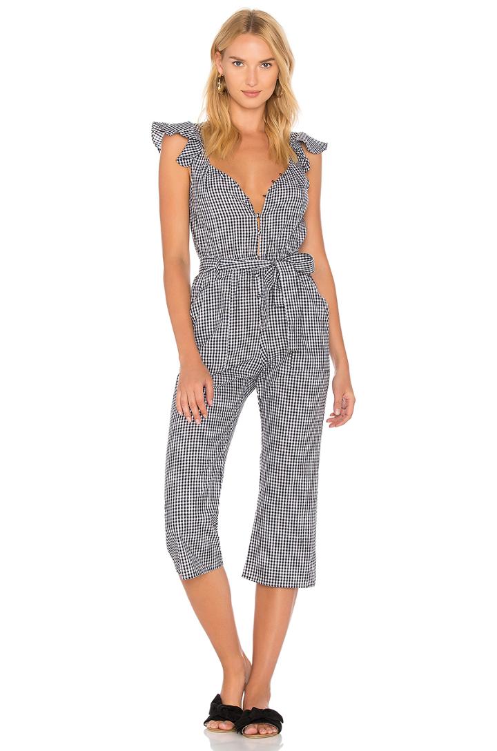 Gingham Jumpsuit