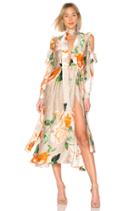Floral Volant Dress
