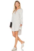Bell Sleeve Lace Up Dress