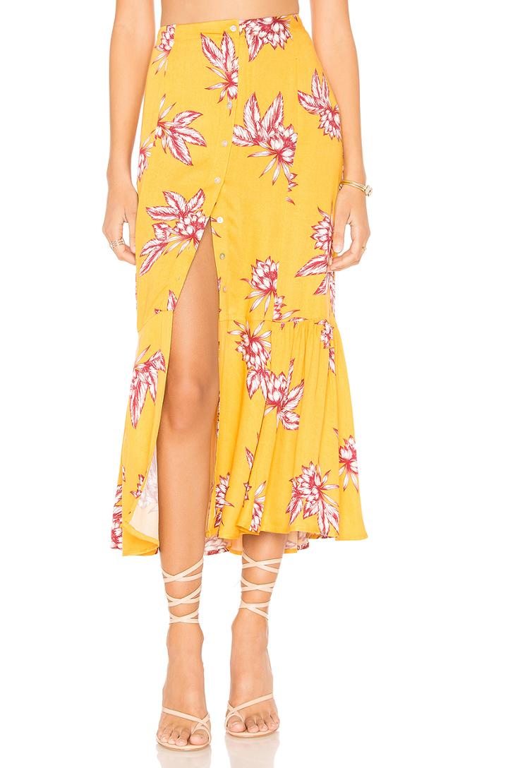 Searing Soul Midi Skirt