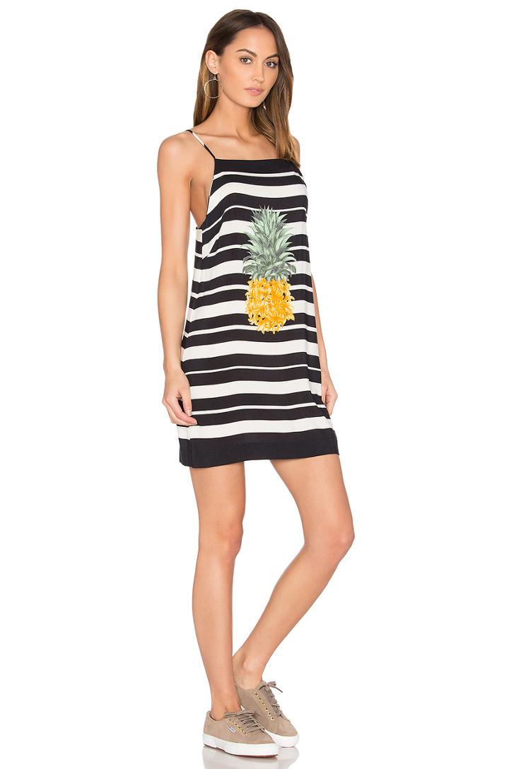 Striped Pineapple Dress