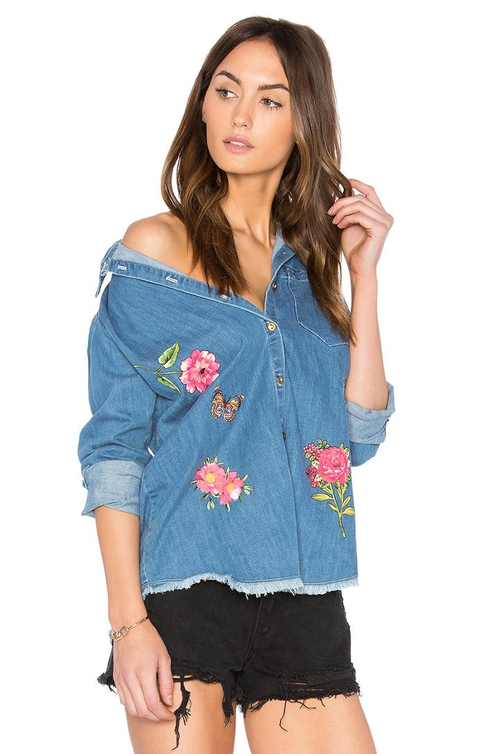 Sloane Button Up Denim Shirt