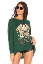 Queen Crest Football Tee