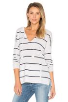 Tassel Striped Baja Sweater
