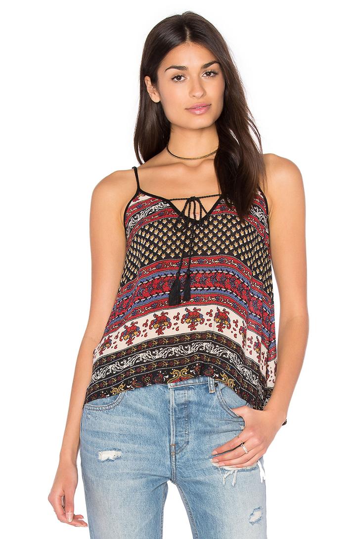 India Print Swing Cami