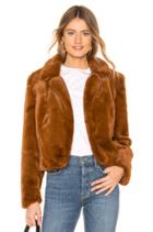 Faux Fur Cropped Jacket