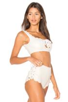 Palm Springs Metallic Tie Top