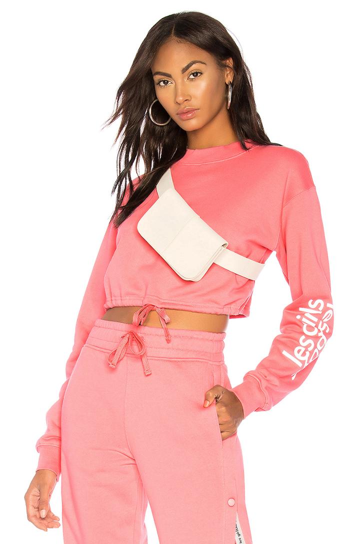 Loopback Cropped Sweatshirt
