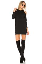 Delia Cold Shoulder Sweatshirt Dress