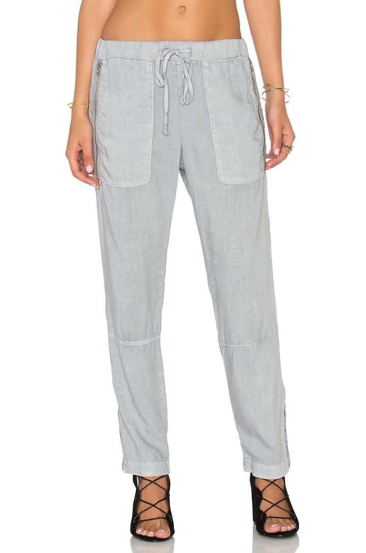 Exposed Zipper Pant