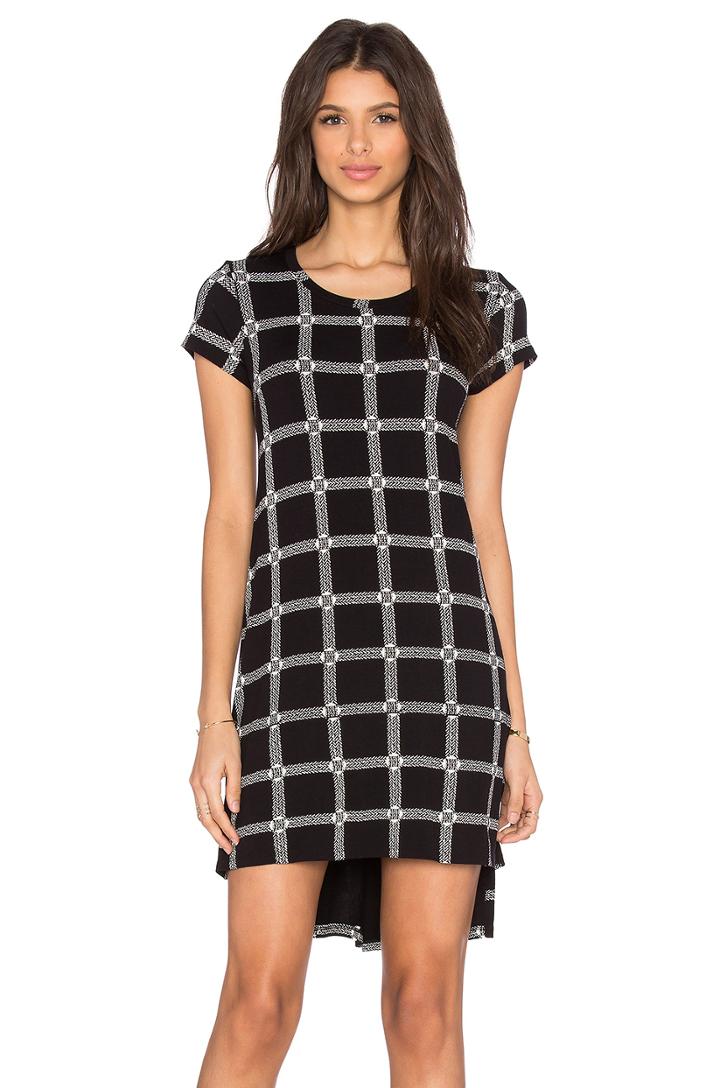 Lucky Short Sleeve Side Slit Dress