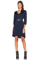 3/4 Sleeve Drop Waist Dress