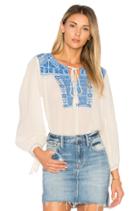 Vero Embroidered Top