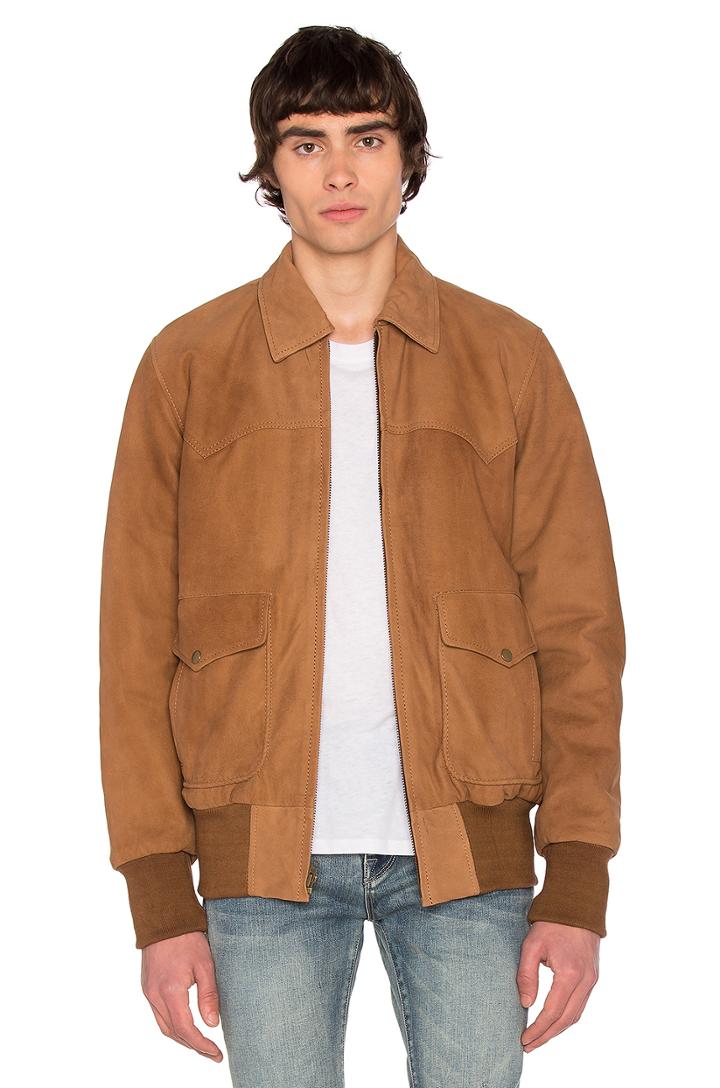 X Revolve Nubuck Flight Jacket