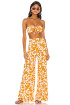 Santorini Set Yellow & White Floral