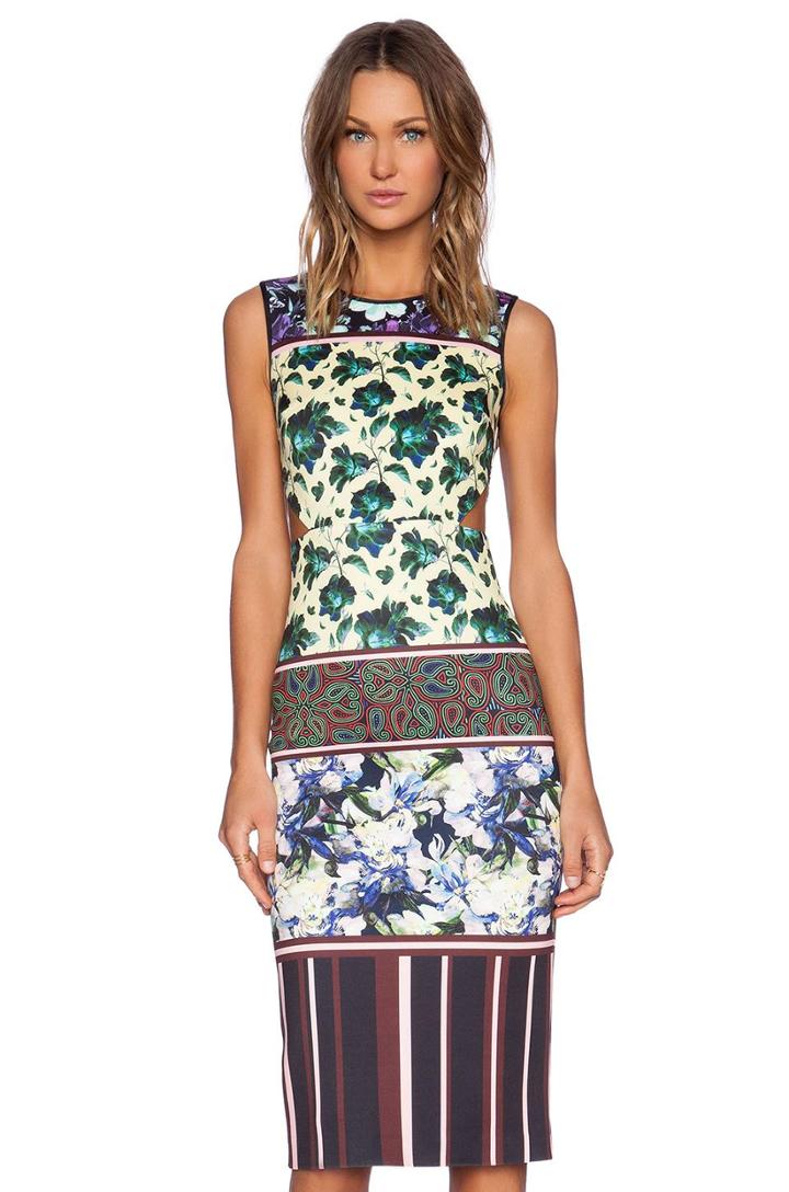 Floral Collage Dress